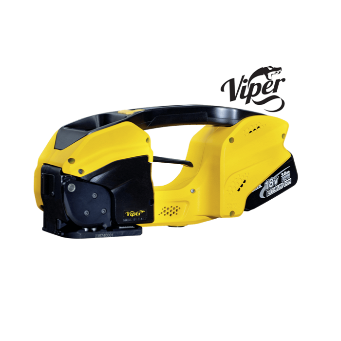 Viper / Battery powered tool for plastic strapping