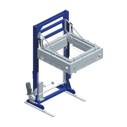 industrial pallet shrink wrap machine